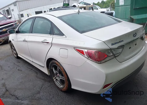 2012 Hyundai Sonata Hybrid z USA, uszkodzony, nr VIN KMHEC4A42CA059244